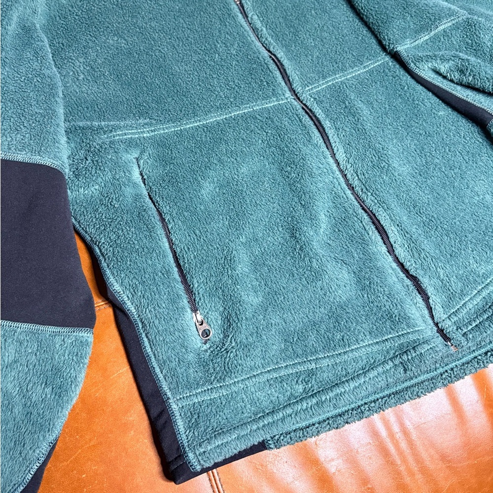 Vintage Y2K PATAGONIA Polartec Regulator Sea Green Fleece Jacket Made in USA - Picture 10 of 16
